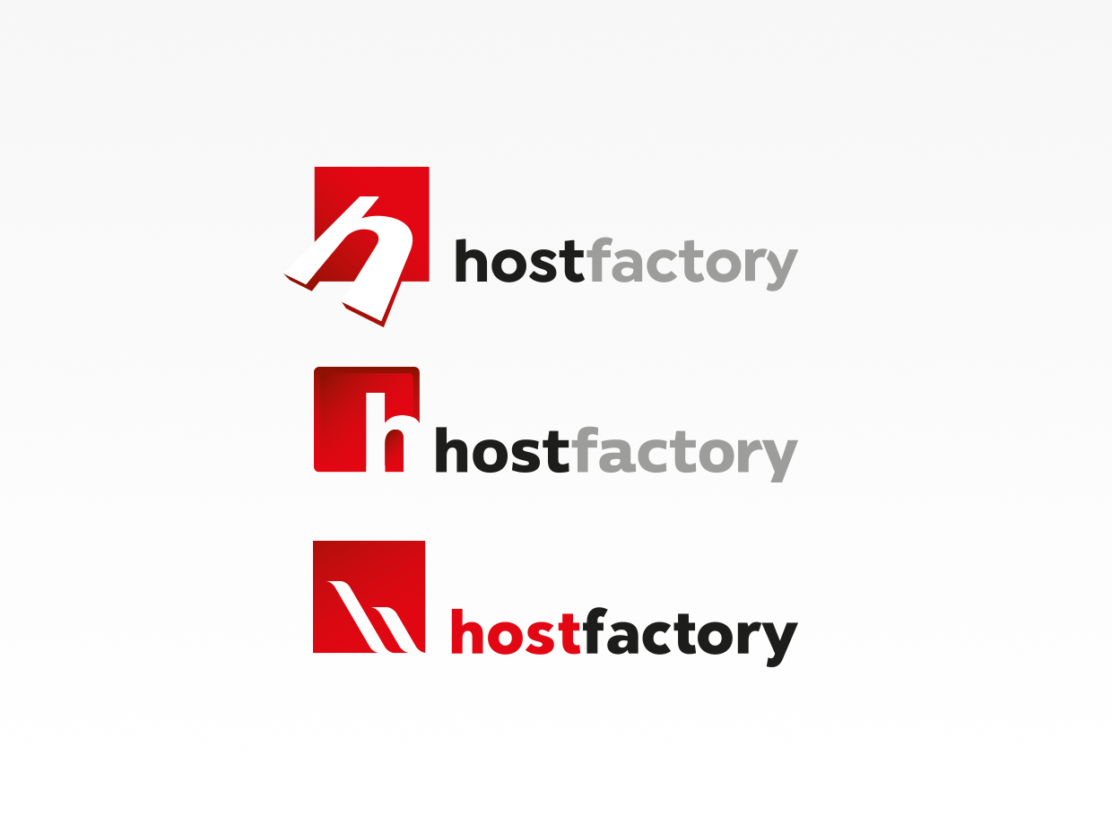 Rebranding - Logoentwicklung - Hostfactory