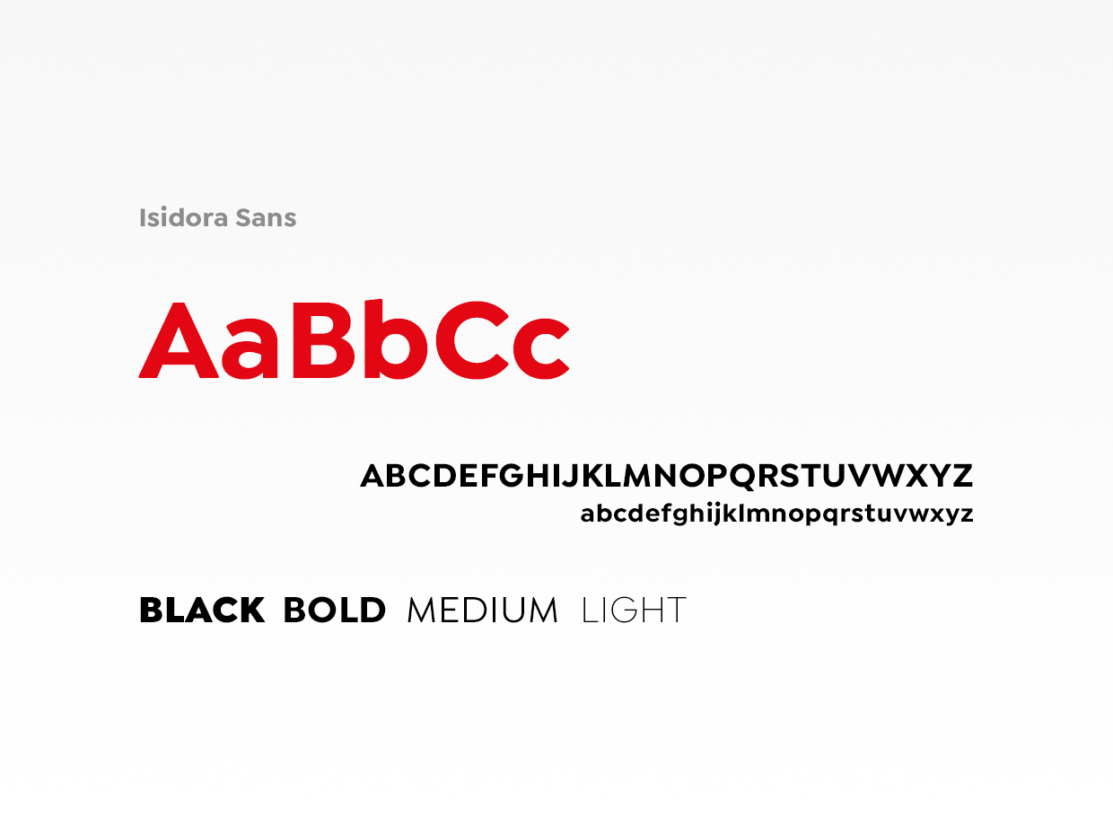 Corporate Design-Handbuch - Schriften - Hostfactory